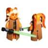 Manur Ke ta Jedi Padawan Custom Twilek Lego Star Wars Figur  
