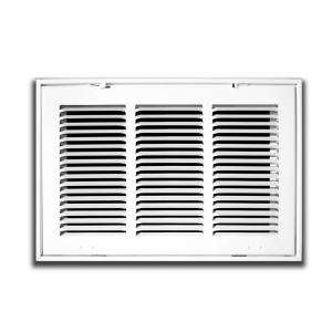 TruAire 24 in. x 12 in. White Return Air Filter Grille H190 24X12 at 