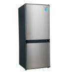    9.2 cu. ft. Compact Refrigerator in Stainless Steel 