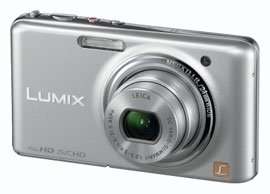 Panasonic Lumix DMC FX77EG S Digitalkamera 3,5 Zoll  Kamera 