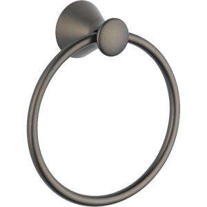 Delta Lahara Brass Towel Ring in Aged Pewter DISCONTINUED 73846 PT at 
