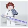 LEGO Star Wars Minifigur   Prinzessin Leia mit weißem Kleid (Princess 