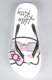 Hello Kitty Footwear The Veronica Flip Flop in Black  Karmaloop 