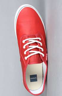 Gravis The Slymz Wax Sneaker in Red Wax  Karmaloop   Global 