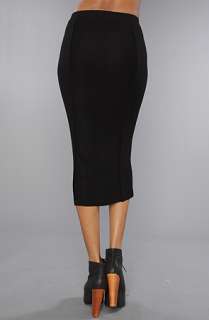 Motel The Jep Midi Skirt in Black  Karmaloop   Global Concrete 