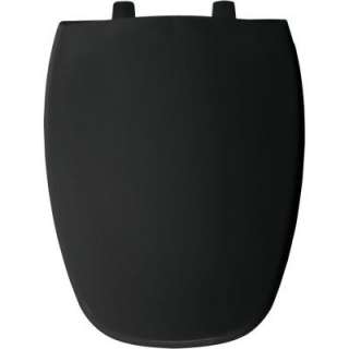BEMIS Elongated Closed Front Toilet Seat in Black 124 0205 047 at The 