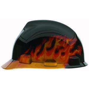 MSA Safety Works Black Fire Polycarbonate Resin Hard Hat 10124206 at 