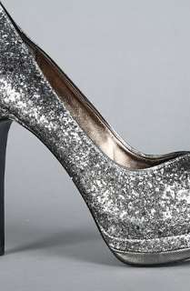 Pelle Moda The Whitley Shoe in Pewter Glitter  Karmaloop   Global 