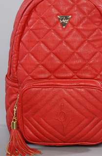 Joyrich The Quilted Backpack in Red  Karmaloop   Global Concrete 