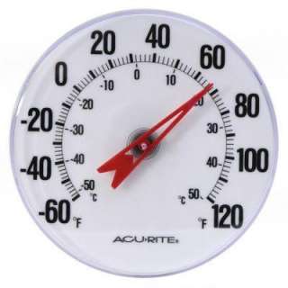 AcuRite Analog Thermometer 00346HDSB  