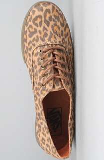 Vans Footwear The Authentic Lo Pro Sneaker in Leopard  Karmaloop 