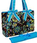 NWT INSPIRED QUILTED FLORAL PAISLEY BACKPACK JAVA BLUE  