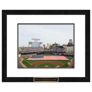 MLB Minnesota Twins   Target Field Memorabilia Print 845033010196 