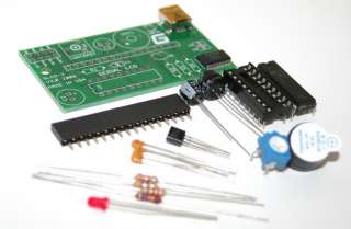Serial Character LCD Driver Board Kit (USB) AVR BASIC  