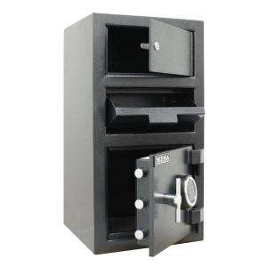 MESA All Steel 1.5 Cu. ftmercial Depository Safe with Outer Locker