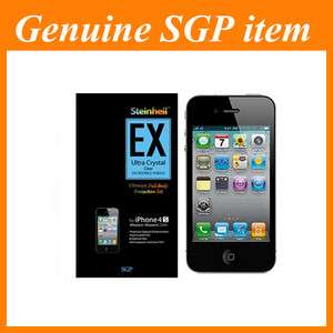 SGP EX ULTRA CRYSTAL Protector film [front &back] for Apple iPhone 4S 