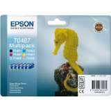 Epson T0487 Tintentpatronen Multipack (cyan, magenta, gelb, schwarz 