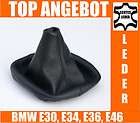 Schaltsack Echtes Leder BMW E30 E34 E36 E46 SCHWARZ