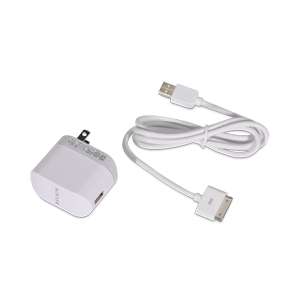 Belkin F8Z414ttP Rotating Charger & ChargeSync   Compatible For iPhone 