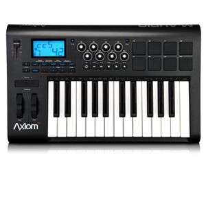 Audio Axiom 2nd Generation 25 Key MIDI Keyboard Controller   8 