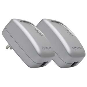 Netgear XE102G Wall Plugged Ethernet Extender   HomePlug, RJ 45 