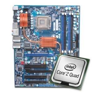 Abit IP35 Pro Motherboard CPU Bundle   Intel Core 2 Quad Q6600 