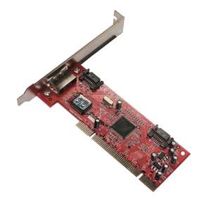 Masscool XWT RC061 3 Port SATA PCI Card   2 internal SATA, External 