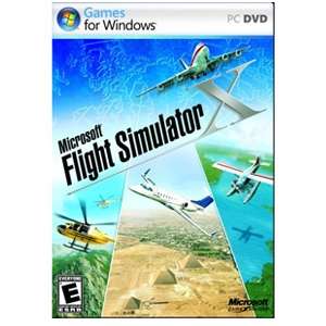 Microsoft Flight Simulator X Standard   DVD Box 