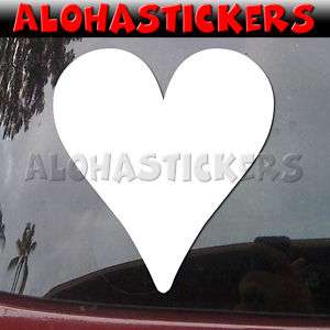 HEART HEARTS Vinyl Decal Playing Cards Car Sticker M88  