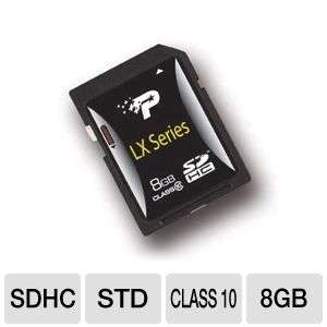Patriot PSF8GSDHC10 LX Class 10 SDHC Flash Memory Card   8GB at 