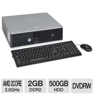 HP Compaq DC5750 Desktop PC   AMD Athlon 64 X2 2.0GHz, 2GB DDR2, 500GB 