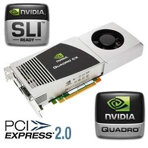 PNY Quadro CX 1.5GB GDDR3 Workstation Video Card   PCI Express 2.0 