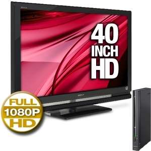 SONY KDL 40V4100 Bravia V 40 LCD Full HDTV and Sony DMX DVD Bravia DVD 