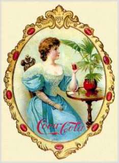 Images of Vintage Coca Cola Ad   Art/Craft Prints on CD  