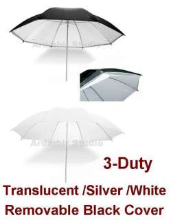 60 Revesible White Silver Umbrella Alienbee, Elinchrom  