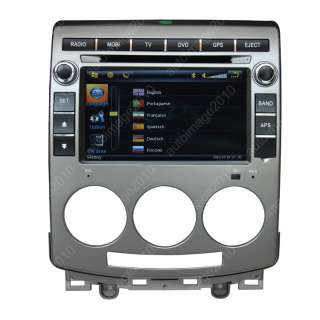 2005 2010 Mazda 5 Car GPS Navigation Radio TV Bluetooth USB  IPOD 