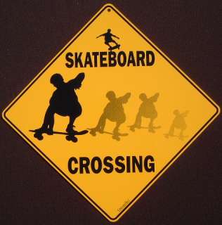   skateboard crossing sign best quality sign on  description