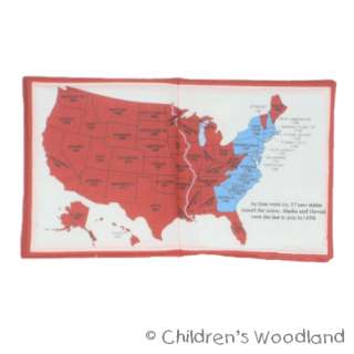 PATRIOTIC CLOTH/SOFT BOOK KIDS~BABY~AMERICANA~USA~BEDTIME STORY 