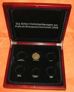 Edler Münzkoffer + Bronze Medaille Fußball EM 2008 Fußball 