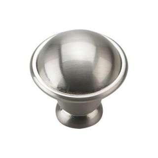   Hardware 1 1/4 In. Brushed Nickel Cabinet Knob BP872195 at The Home