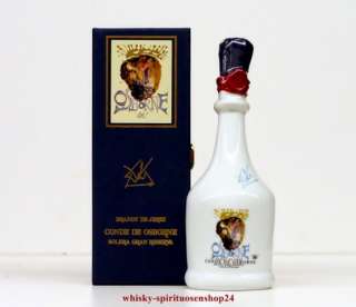   40,5%VOL.0,7L DER NOBLE BRANDY IN LIMITIERTER DALI PORZELLANFLASCHE