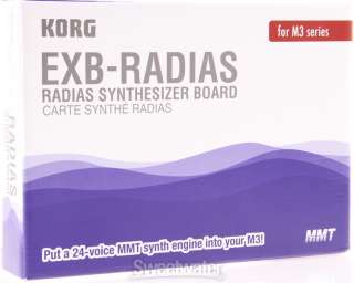 Korg EXB Radias (M3 Series Radias Synth Option)  