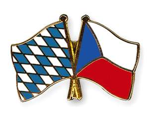   Bayern Tschechische Republik Pin Badge Anstecker Button  