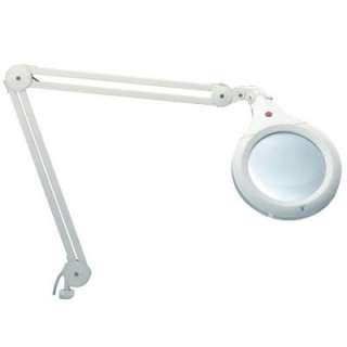   In. White Ultra Slim Magnifying Lamp U22020 01 