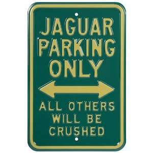 Blechschild Jaguar Parking Only  Küche & Haushalt