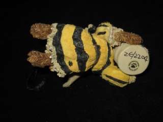 Here is an ornament by Boyds Bears featuring a bee called SAGE BUZZBY 