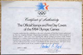 Official Stamps & 1st Day Covers 1984 Olympic Games  