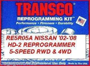 RE5R05A NISSAN 5SPD H.D. & HI PERF REPROGRAMMER RWD 4WD  