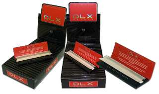 DLX DELUXE 84 84mm FINE CIGARETTE ROLLING PAPERS  