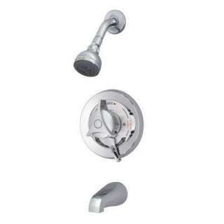 Symmons Temptrol Single Handle Tub and Shower Faucet in Chrome S 96 2 